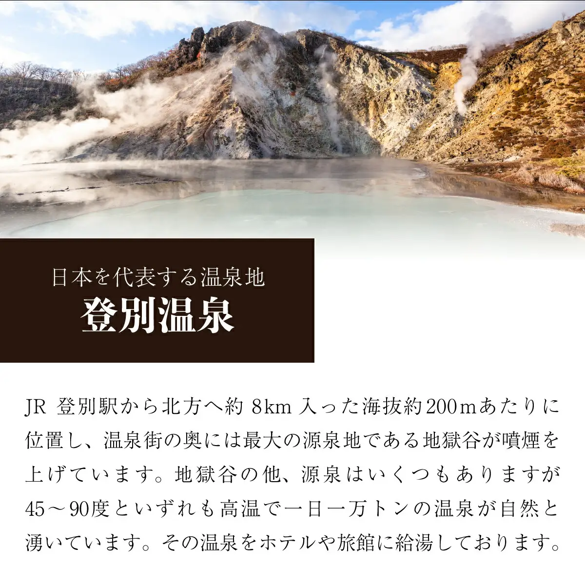 ホテルゆもと登別　ペア宿泊券（1泊2食/和室）