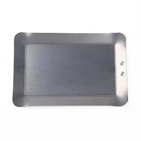 oka-d-art　黒皮鉄板 厚さ4.5mm×250mm×165mm 穴有り 単品【1215176】