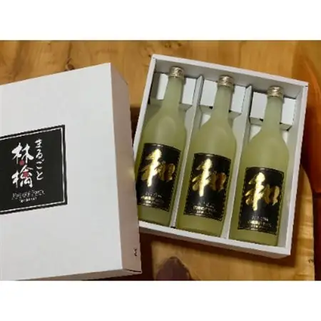3品種ブレンドプレミアムりんごジュース『和』3本セット_飲料・ドリンク りんごジュース 果汁飲料 林檎ジュース アップルジュース リンゴジュース_【1074185】