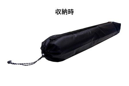 【キャンプ】oxtos CORDURA テントポールバッグ ブルー キャンプ