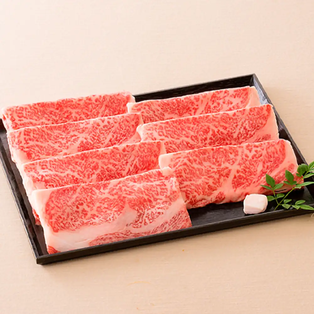 ＜ウエムラ牧場＞白老牛 すき焼き用［髙島屋選定品］