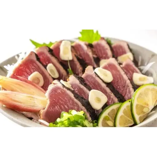 【 かつおたたき 】 定期便6ヶ月 かつおタタキ にんにく・タレ付き 