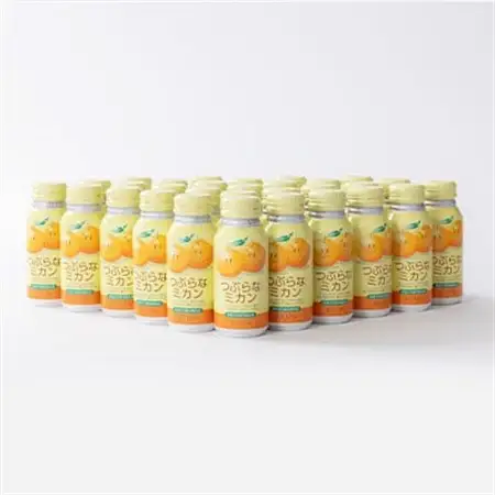 つぶらなミカン(190g×30本)_大分  名産  特産品  つぶらなシリーズ  つぶらなみかん  ミカン  ギフト プレゼント ジュース  缶ジュース つぶ入り  大分県産  果汁飲料_【1104725】