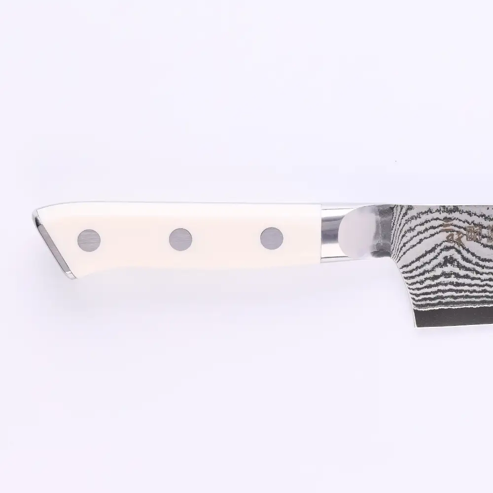 H64-08 三昧 クラシック ダマスカス コーリアン 三徳包丁 180mm