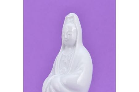 【伊万里焼】観音 インテリア 置物 025-H666