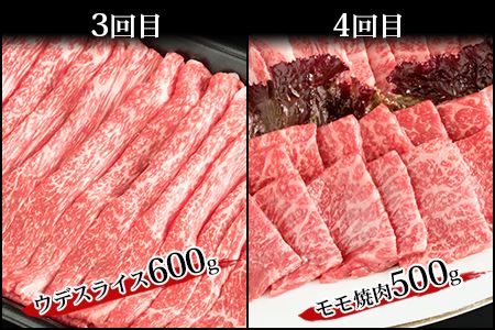 【定期便 6回】受賞歴多数!! 宮崎牛を6ヶ月で合計3.25キロ 宮崎牛づくし 牛肉 和牛 肉 肩ロース ばら うで もも すき焼き 焼肉 BBQ MT-38