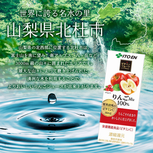 ビタミンフルーツ りんごMix 100% 24本 伊藤園 紙パック 200ml [h132]
