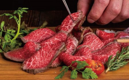 特選黒毛和牛 熊野牛 赤身ローストビーフ 約500g（250g×2パック） タレ付き ブロック 国産【mtf101】