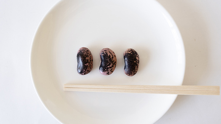 嬬恋村 浅間高原特産【 大粒 】乾燥 花豆 500g [AI001tu]