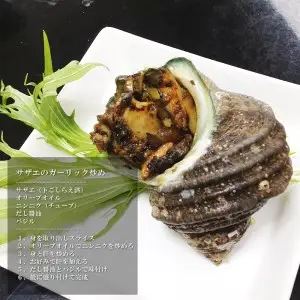 大分市で採れた　天然活きサザエ　2ｋｇ E12002