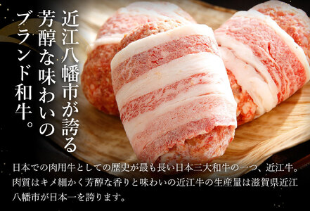 ハンバーグ 近江牛 プレミアム 750g (約 150g × 5個 ) ブランド 牛肉 黒毛和牛 【Y095W】