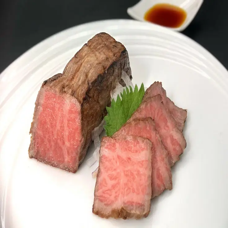 特選 国産 和牛 和風 ローストビーフ 2本 手作り 和風 ポン酢付き 約 440g カネ吉山本 【Y096W1】 牛肉