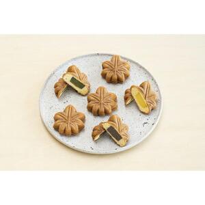 【宮島満喫セット】もみじ饅頭 & 牡蠣まるごとせんべい