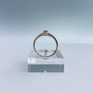 プラチナ900　ルビー（0.40ctup）リング　K0334-H