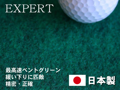 ゴルフ練習セット 標準 最高速 (45cm×5m) 2枚組パターマット 【パターマット工房PROゴルフショップ】 [ATAG075]