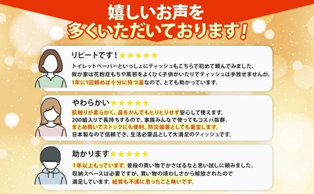 ブライティア ソフト ボックスティッシュ 200組 400枚 60箱 日本製 まとめ買い ティッシュ リサイクル 長持 防災 常備品 日用雑貨 消耗品 生活必需品 備蓄 ペーパー 紙 北海道 倶知安町 日用品 