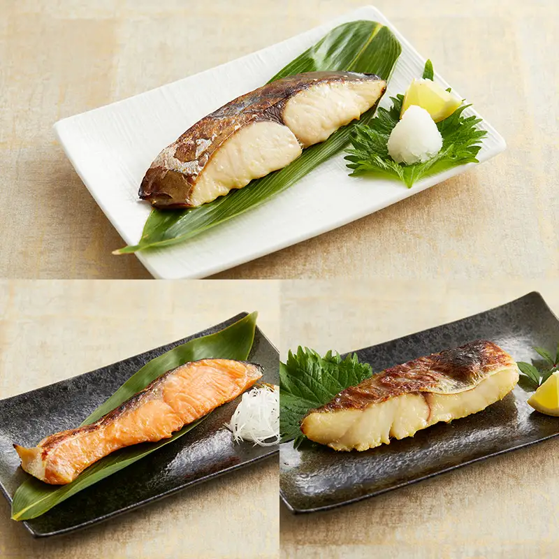 山形県水 漬魚詰合せB(100g×5切)西京漬けセット FZ21-200