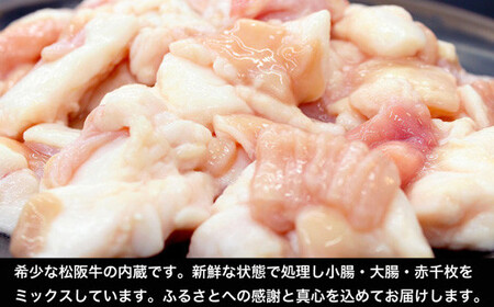 松阪牛 ホルモン【300g×2ﾊﾟｯｸ】牛肉 和牛 焼肉 I79