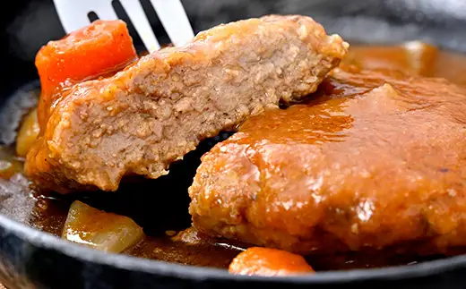 【PRキャンペーン対象】ハンバーグ 近江牛 煮込み 自家製 デミグラスソース 1.2kg (200g×6個) ブランド 牛肉 黒毛和牛 【 近江牛 】 DI01W