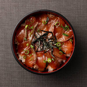 3回定期便：旬のお魚漬け丼セット100g×4P（魚種1種類おまかせ）1200g【J00012】