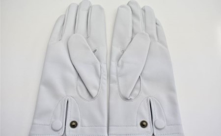 礼装用羊革手袋紳士（ドレスグローブ）M-12 ファッション 礼装用手袋  白 23cm