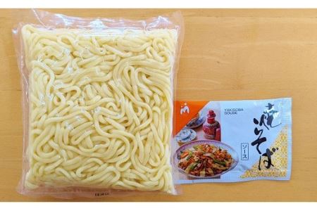 福岡県産ラー麦使用　ソース焼きそば（190ｇ×16食入）_CA0201