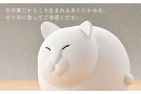 【波佐見焼】ねこ（無釉・つや無し）インテリア 置物【アトリエやま】 [RE04]  波佐見焼