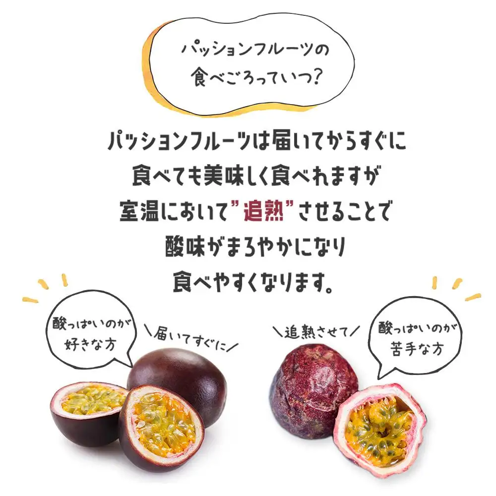 【数量限定】情熱のまちのパッションフルーツ（約１kg）
