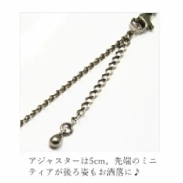 純チタン ネックレス 45cm Amabie （アマビエ） チタン  [leger（レジエ）]【036P003】