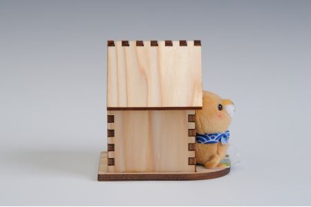 犬っこハウス貯金箱【ドリフトウッド・ファクトリー我流慕】[J6701]