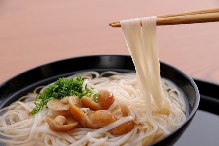 稲庭宝来うどん 2人前6袋 紙化粧箱つゆ付【稲庭宝泉堂】[B3-1101]
