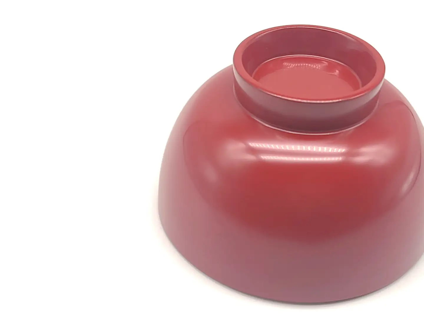 川連漆器 背高椀 朱 漆器 漆器 【佐藤豊八商店】[B5803]