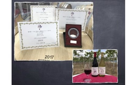 ワイン 赤  白「アダージョ上ノ山」750ml×2本セット｜ロンドン酒チャレンジ2020プラチナ賞[山梨県 韮崎市 ドメーヌ茅ケ岳 20743378]