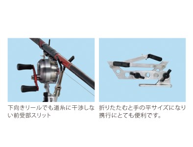 C158　昌栄 下向きリール用竿受 禅（ＺＥＮ）【昌栄 SIYOUEI アウトドア アウトドア用品 釣具 大阪 八尾市】