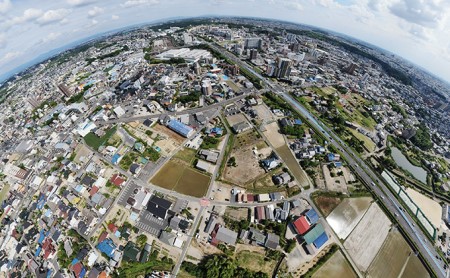 【要事前連絡】ドローン空撮で「今」のご実家を残しておこう＜愛知県日進市内限定＞ 地域のお礼の品 カタログ 写真 ドローン撮影の静止画 