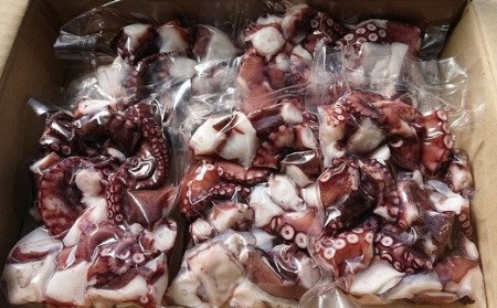 船上活締め！！真ダコボイルぶつ切り(200g×5P) | 豊後高田市 タコ 蛸 たこ