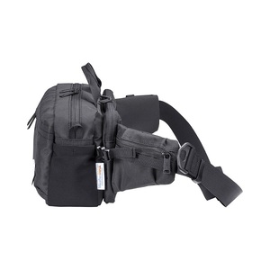 豊岡鞄 CIE WEATHER BODYBAG with MARKET BAG（071954）ブラック / 木和田正昭商店 撥水 ウエストポーチ ボディバッグ ウエストバッグ メンズ レディース スマートフォン 財布 A5手帳収納 エコバッグ付属