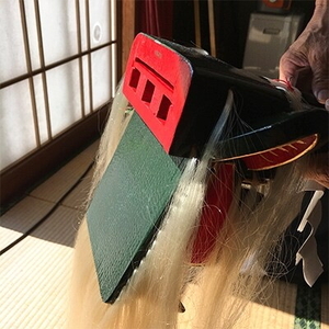 牛鬼　頭のみ（小）壁掛け＜雑貨 インテリア 民芸品 工芸品 オブジェ 天然 お面 鬼 愛媛県 鬼北町＞