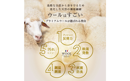 羊毛 掛け布団 ダブルサイズ ウール100% 布団
