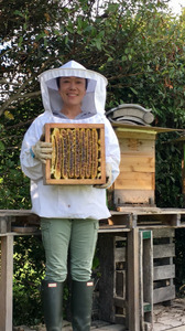 日本蜜蜂「貴和蜜」_日本 蜜蜂 貴和蜜 180g 1個 希少 国産 非加熱 自然 恵み そのまま こだわり 完熟蜜 純粋 生 はちみつ とろとろ食感 コク深い 味わい ビタミン類 アミノ酸 豊富 加工食品 お取り寄せグルメ 福岡県 久留米市 送料無料 〔Ca002〕
