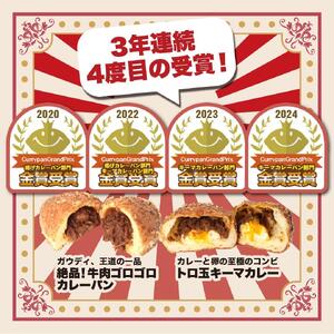 カレーパン 6個 牛肉 ゴロゴロ グランプリ 金賞受賞