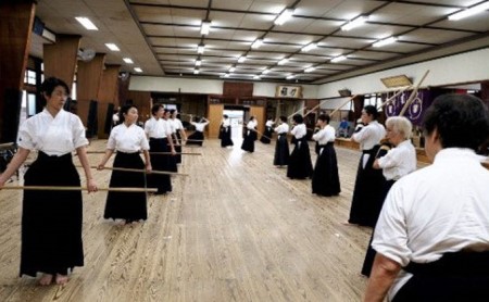 修武館で体験　古流なぎなた天道流(90分) 体験チケット 