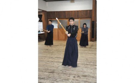 修武館で体験　剣道　6ヶ月体験入館 体験チケット 