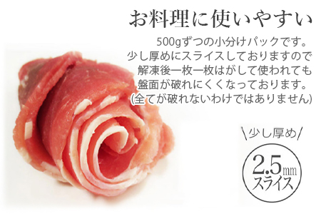 ＜宮崎県産豚ももスライス4kg＞【c440_tf_x3】