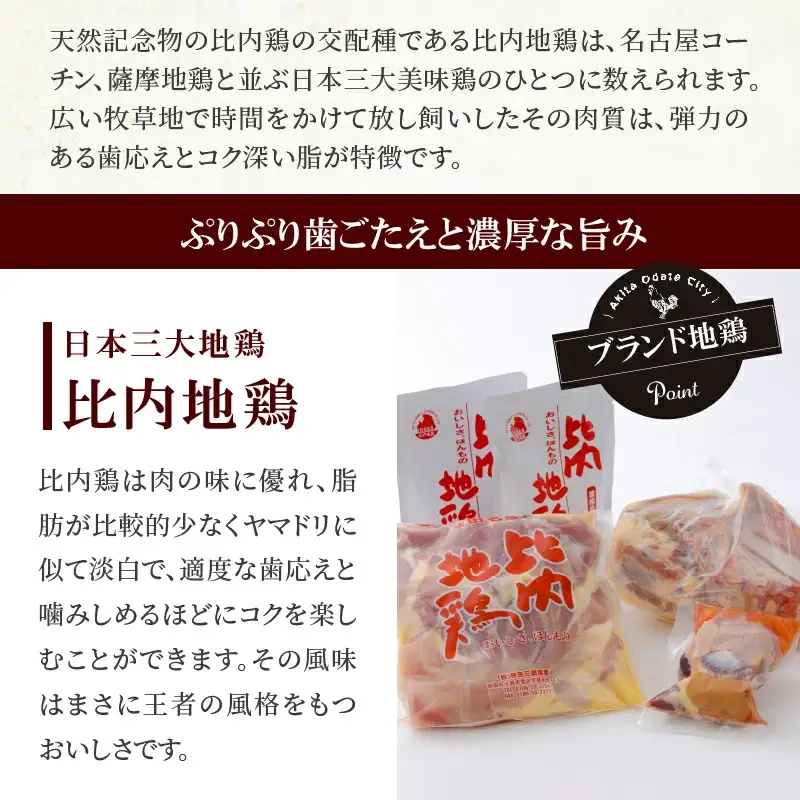 90P2302 比内地鶏正肉セット