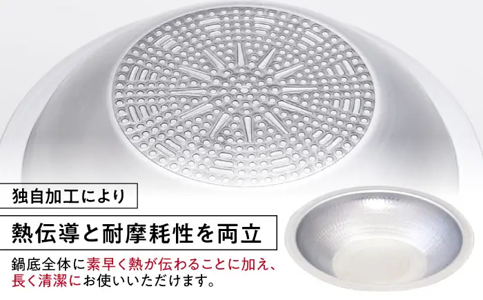 鍋 うどんすき鍋 33cm BLAC005
