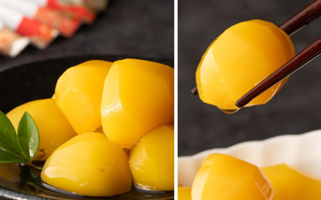 〈スピード出荷〉丹波篠山黒豆煮 栗甘露煮セット（黒豆煮500ｇ栗甘露煮570ｇ）黒豆 栗 Y048 