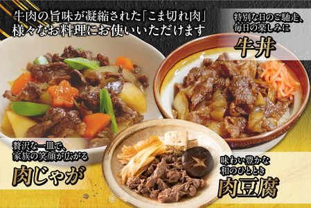 但馬牛 こま切れ肉 500g 冷凍 TVで紹介 牛肉 01-15