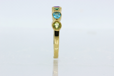 K18YG ジュエリー アミュレットリング 【KE-1752】