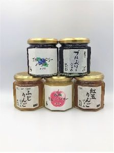 ジャム 人気 おまかせ 3本 セット 田七屋 長野 加工品 フルーツ 果物 